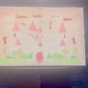 This painting was made for a little girl and now needs a new home